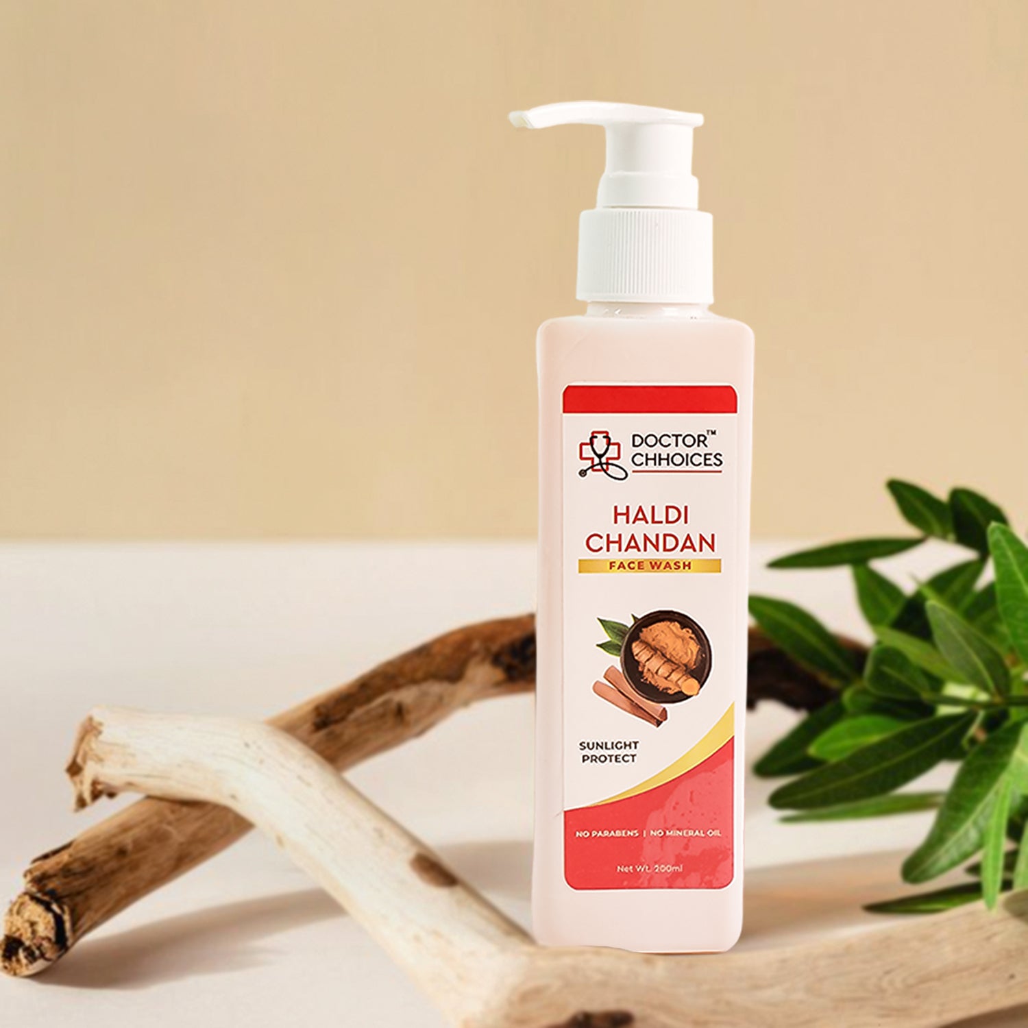 Doctor Chhoices Haldi Chandan Face Wash 200 Ml (1 Pc) Doctor Chhoices Haldi Chandan Face Wash 200 Ml (1 Pc)